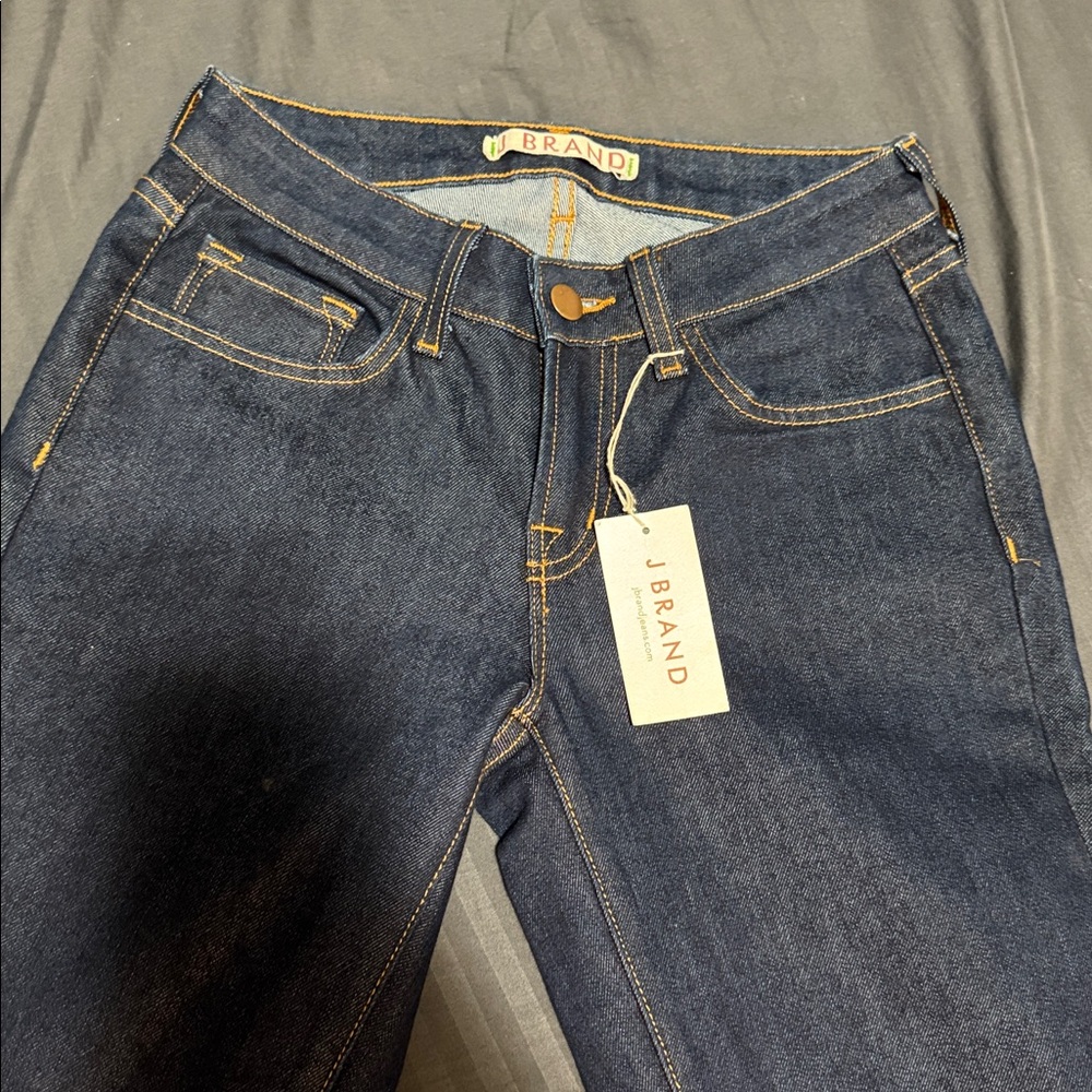 NWT J Brand Curvy Bootleg Bombshell Indigo 27